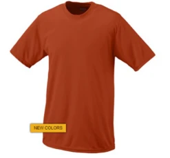 Augusta Men's Wicking T-Shirt -volleyball Augusta Wicking T shirt darkorg 76585.1392771489