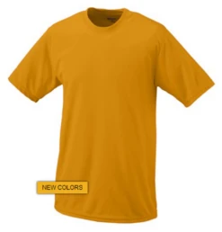 Augusta Men's Wicking T-Shirt -volleyball Augusta Wicking T shirt gold 90938.1392771490