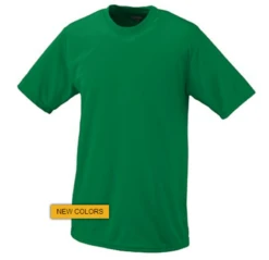 Augusta Men's Wicking T-Shirt -volleyball Augusta Wicking T shirt kelly 01251.1392771490