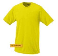 Augusta Men's Wicking T-Shirt -volleyball Augusta Wicking T shirt power yellow 48295.1392771496