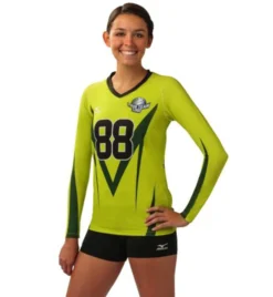 Mizuno Women's Sublimated Long-Sleeve Jersey