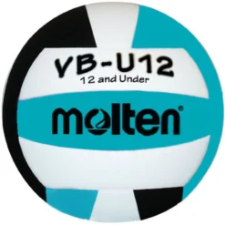 Molten VB-U12 Volleyball Aqua/White/Black