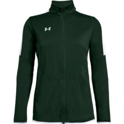 Under Armour Women's Rival Knit Warm-Up Jacket -volleyball PS1326774 301 HF 59368.1560536281