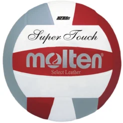 Molten IV58L Super Touch Volleyball (Red/White/Silver)