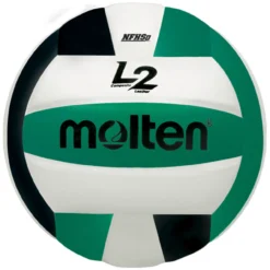 Molten L2 Volleyball (Black/White/Green)