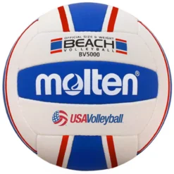 Molten BV5000-3 USA Beach Volleyball (Red/White/Blue)