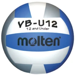 Molten VB-U12 Volleyball Blue/White/Silver